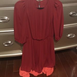 Jessica Simpson Pleated Dress Sz 4